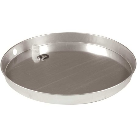 CAMCO MFG 26 in. I.D. Aluminum Drain Pan with CPVC Fitting 20816